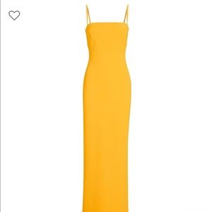 NEW Solace London Riley Sleeveless Crepe Gown